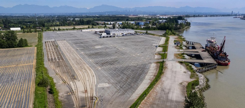 Fraser Wharves terminal site