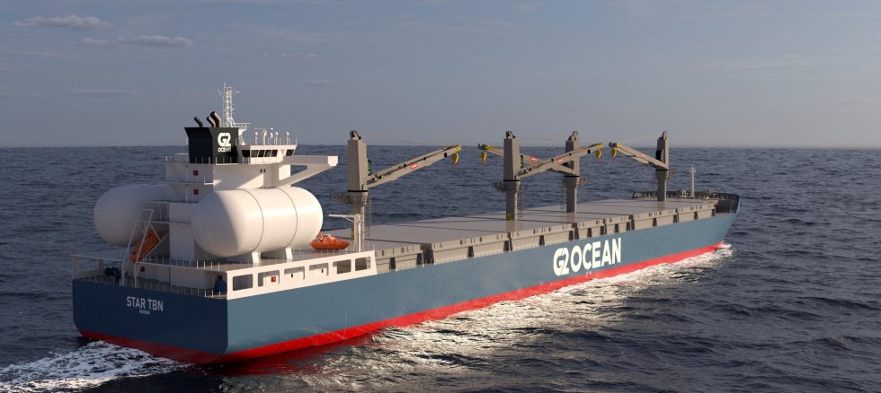 G2 Ocean - ammonia powered vessel