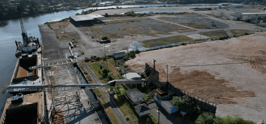 Georgia Pacific Mill site in Oregon