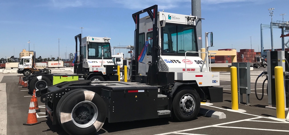 ITS battery-electric yard tractors