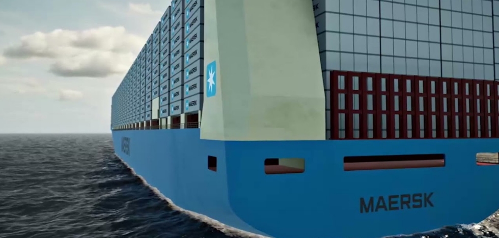Maersk container vessel Maersk container vessel