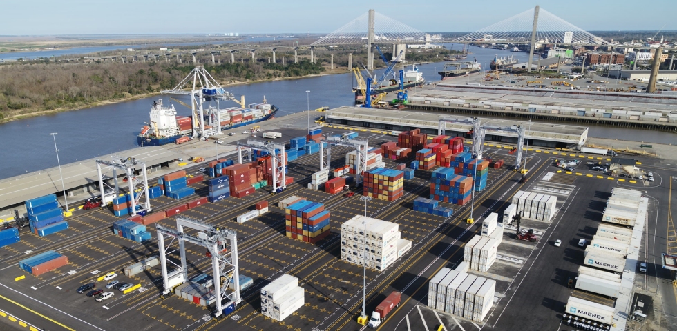 Georgia Ports Authority’s enhanced Ocean Terminal 