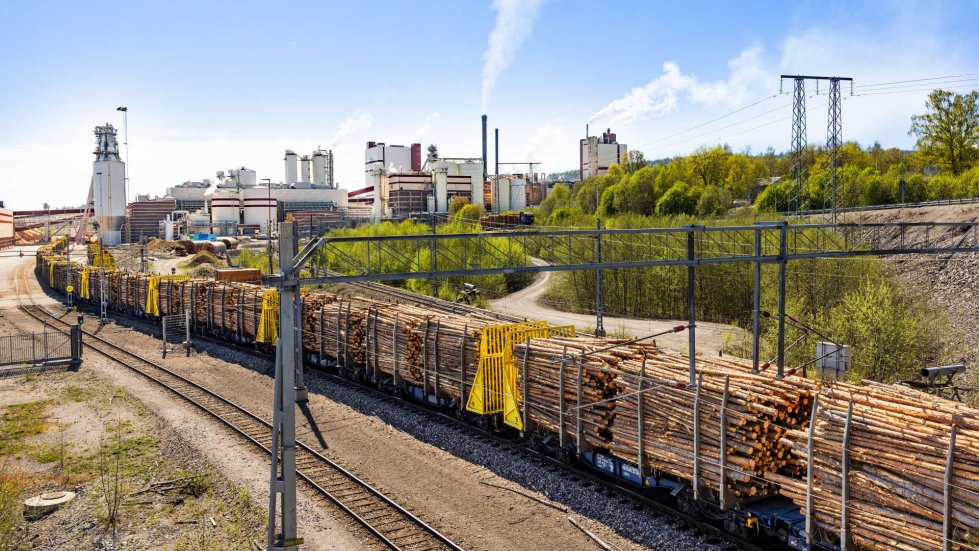 SCA timber transport by rail