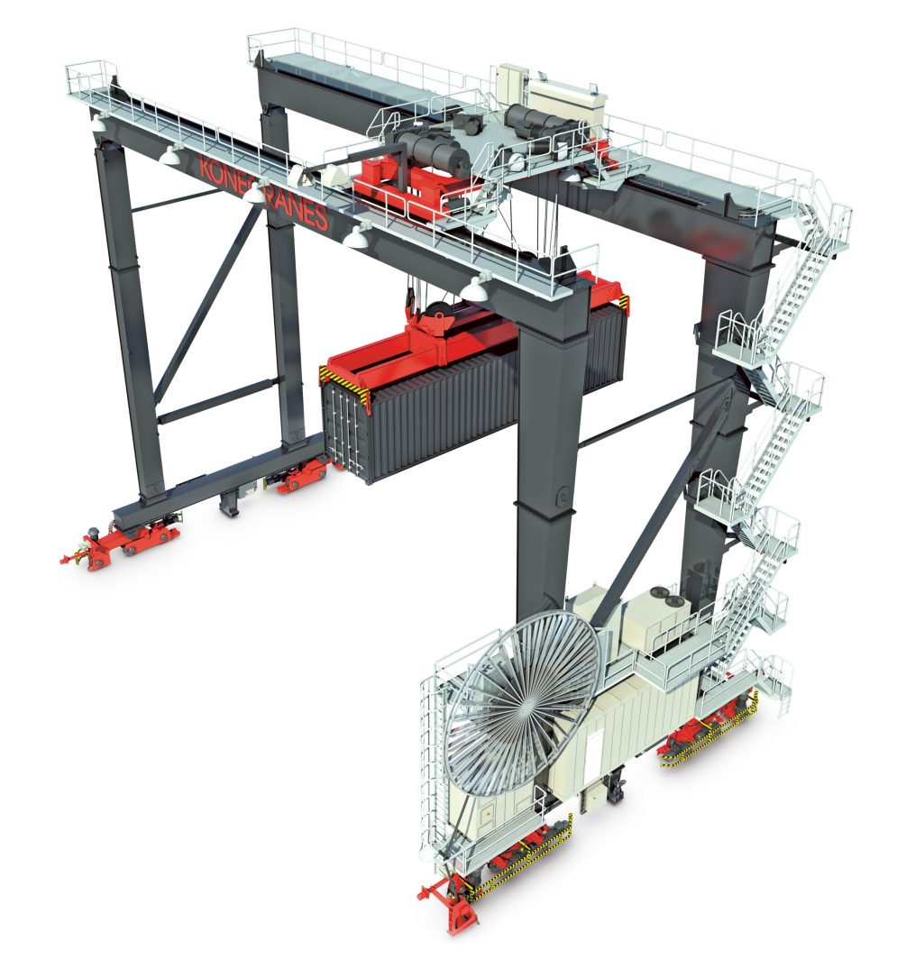 Konecranes finalizes the order from the Virginia Port Authority for 86 Automated Stacking Cranes