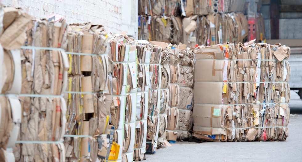 old corrugated containers